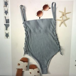 SheIn size large textured bathing suit